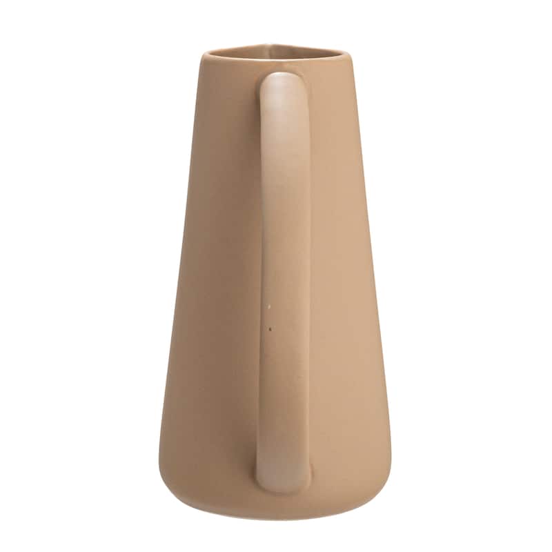 Stoneware Pitcher - 7.0"L x 4.8"W x 9.0"H