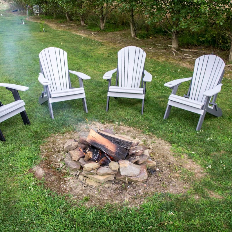 Eagle Collection Poly Folding Adirondack Chair