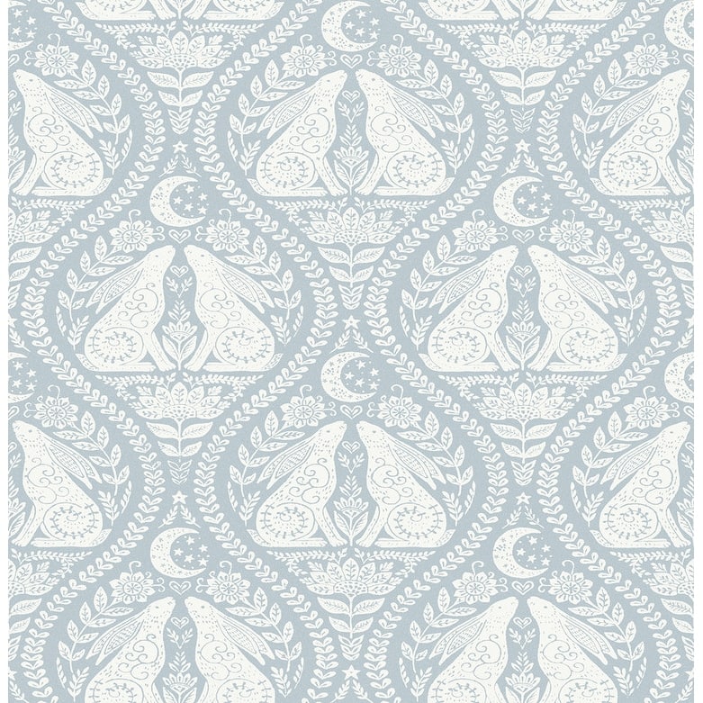 NuWallpaper Blue Moon Peel & Stick Wallpaper