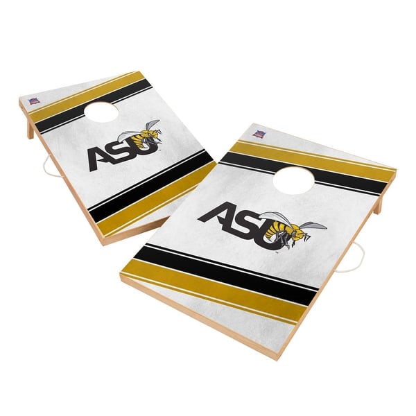 slide 2 of 5, Alabama State University Hornets Regulation 2x4 Cornhole Set