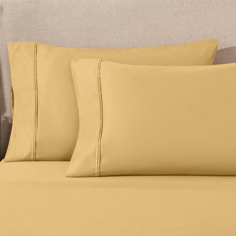 Blue Nile Mills 1200 Thread Count Egyptian Cotton Deep Pocket Sheet Set