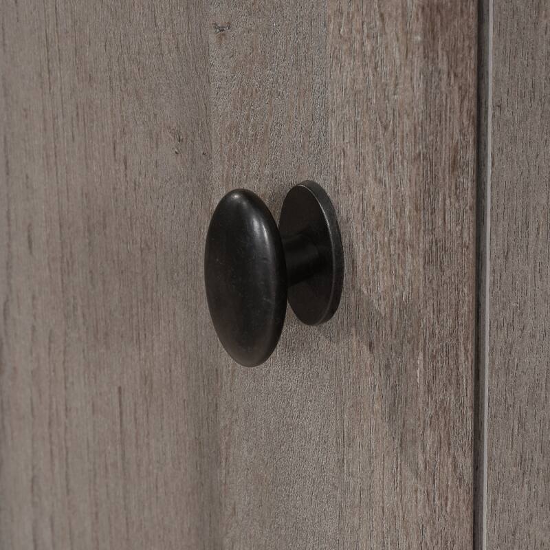 Engineered Wood Transitional Computer Desk Slide-Out Keyboard Tray