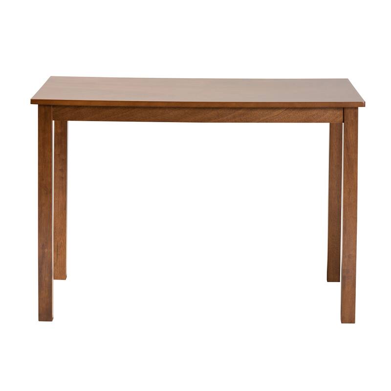 Eveline Modern Brown Finished Wood 43-Inch Dining Table