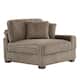 118.4"W Plush Modular Sectional Sofa with Pillows