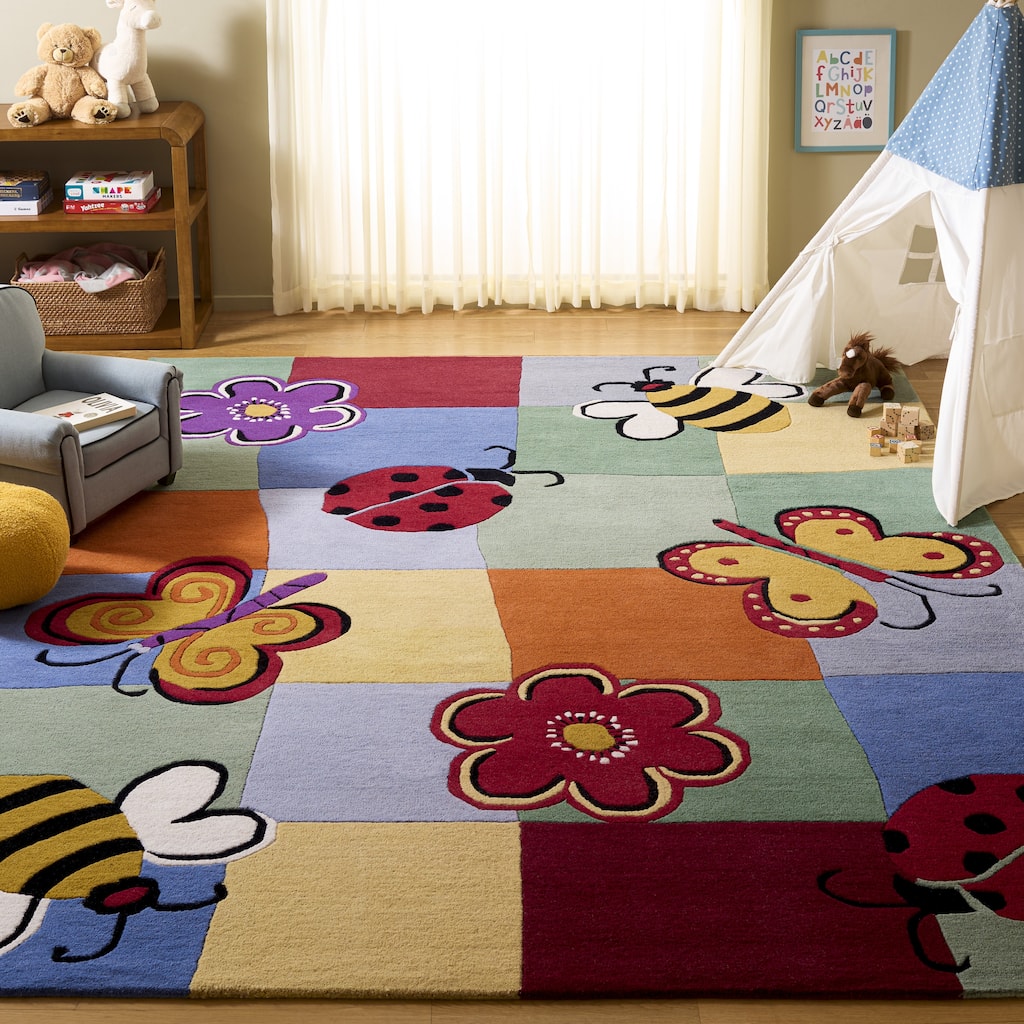 SAFAVIEH Handmade Kids Roma Wool Rug