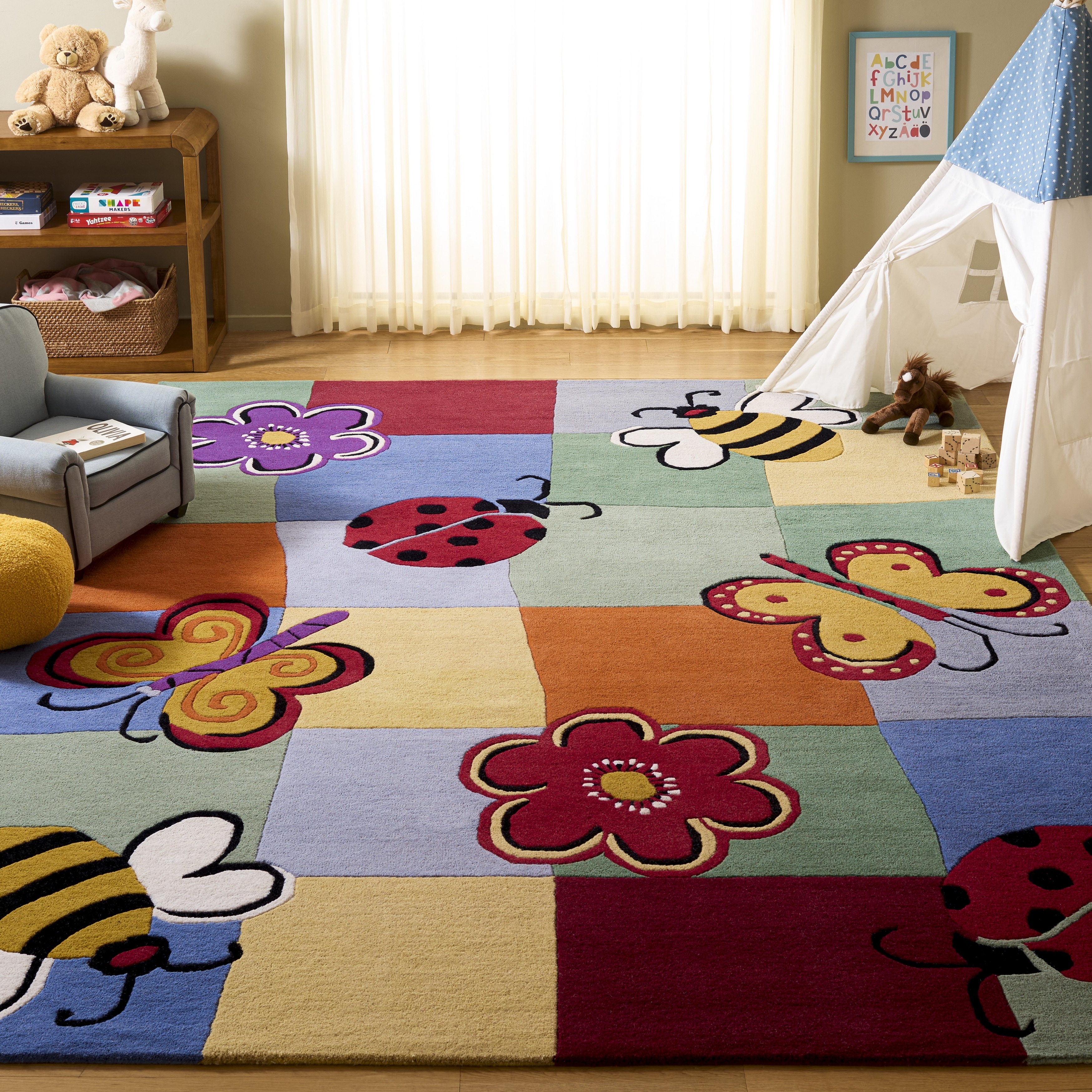 SAFAVIEH Handmade Kids Roma Wool Rug