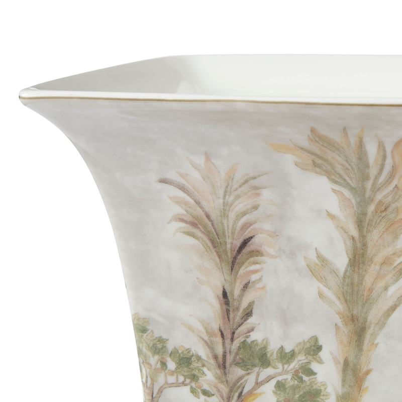 Kit Kemp for Spode Tall Trees Square Vase Porcelain