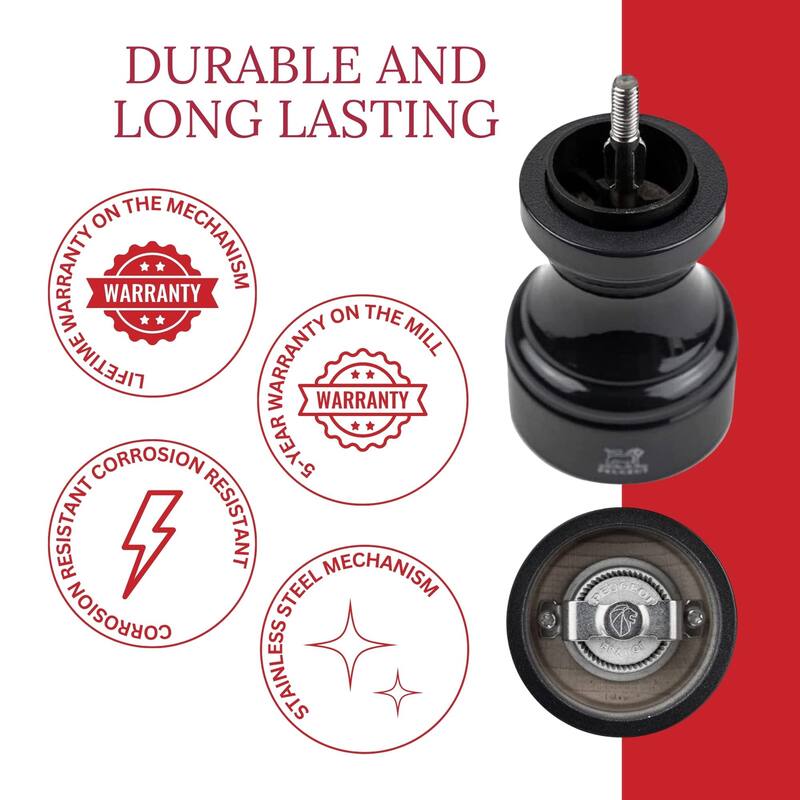 Peugeot Bistro Pepper and Salt Mill Set - 10cm - 4in.