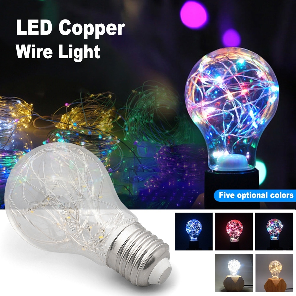 Outdoor LED Fairy Light Bulb, Wedding Party Lights - Colorful - Bed Bath \u0026  Beyond - 35977240, image size:1001x1001