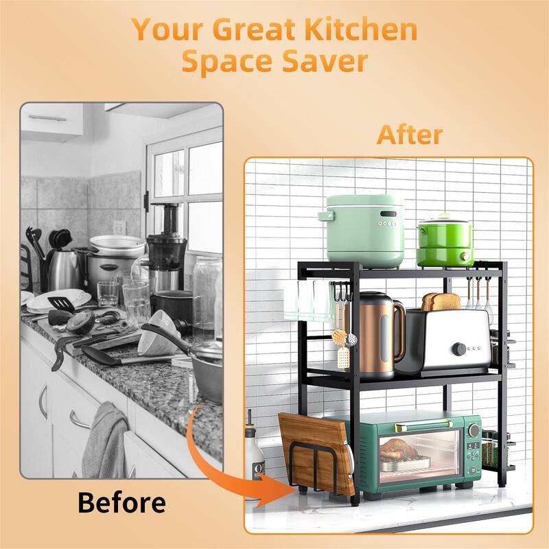 Countertop Kitchen Utensils Tableware Storage