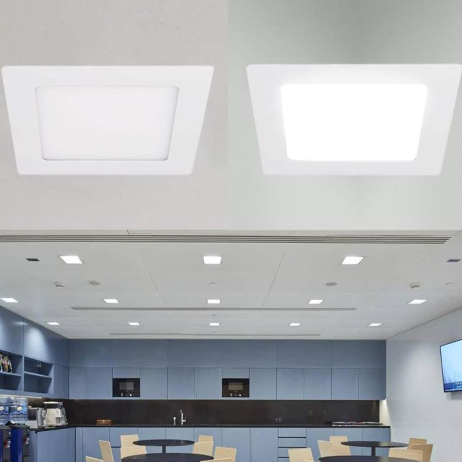 Square pot light cheap