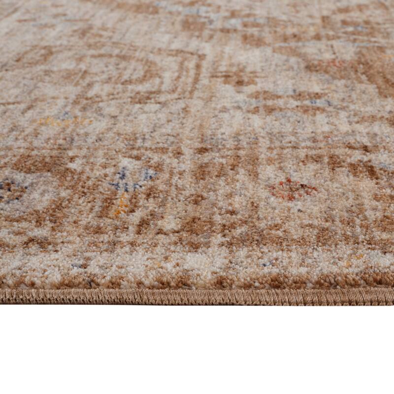 Albany Vintage Power-Loom Sand Area/Runner Rug