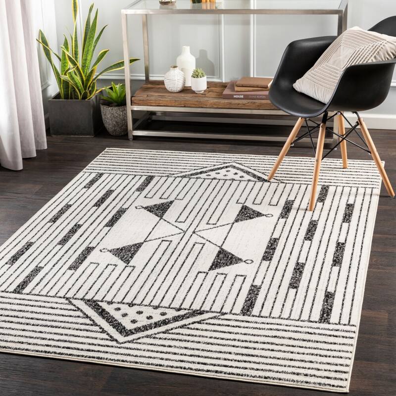 Livabliss Karamo Moroccan Trellis Area Rug