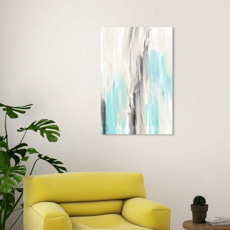Wynwood Studio Canvas Abstract Some Refresh White and Antique White Modern & Contemporary Wall Art Canvas Print - 30 x 20