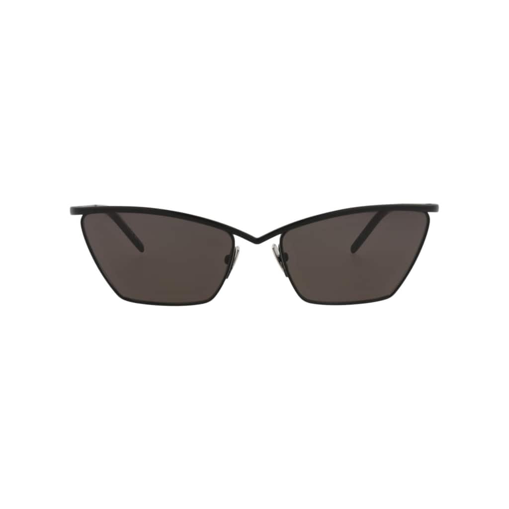 Saint Laurent Cat Eye-Frame Metal Sunglasses