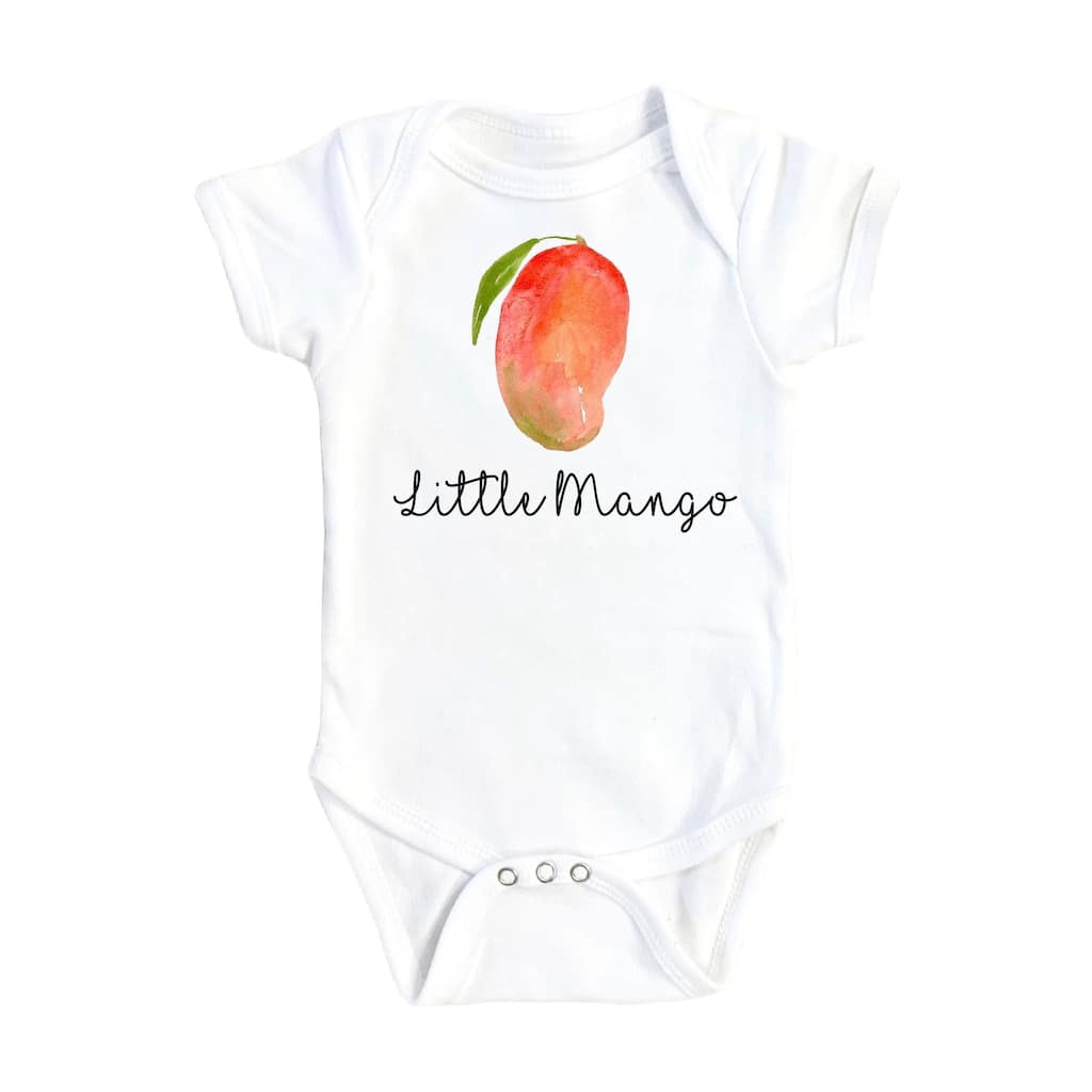 Little Mango - Baby Boy Girl Clothes Infant Bodysuit Funny Cute Newborn 1B