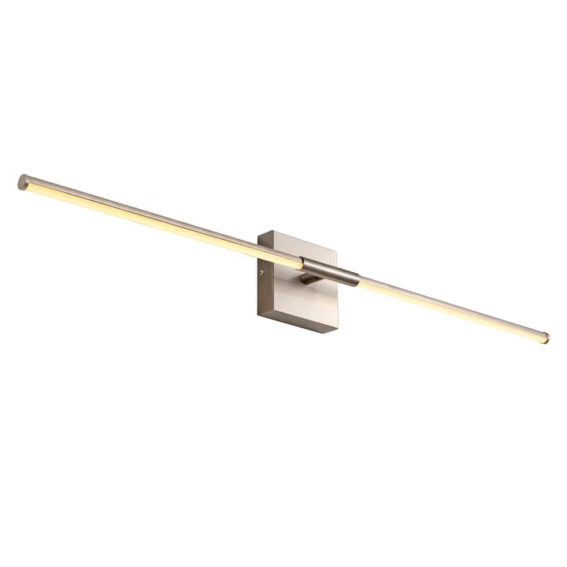 28" Dimmable Integrated LED Metal Wall Sconce, by JONATHAN Y