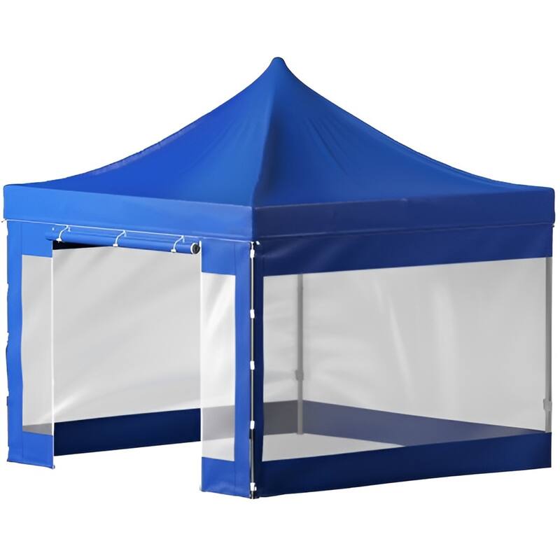 PVC Outdoor Patio Gazebo Tent with Sidewalls and Roller Bag