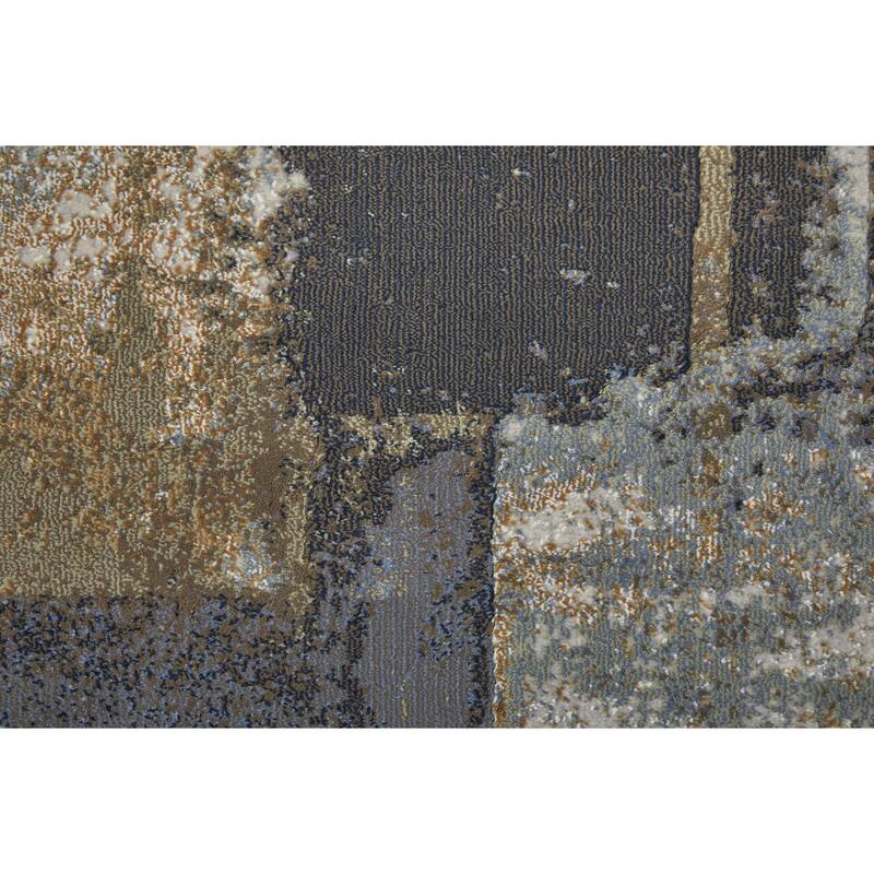 Grand Bazaar Takara Machine Made Watercolor Modern Area Rug