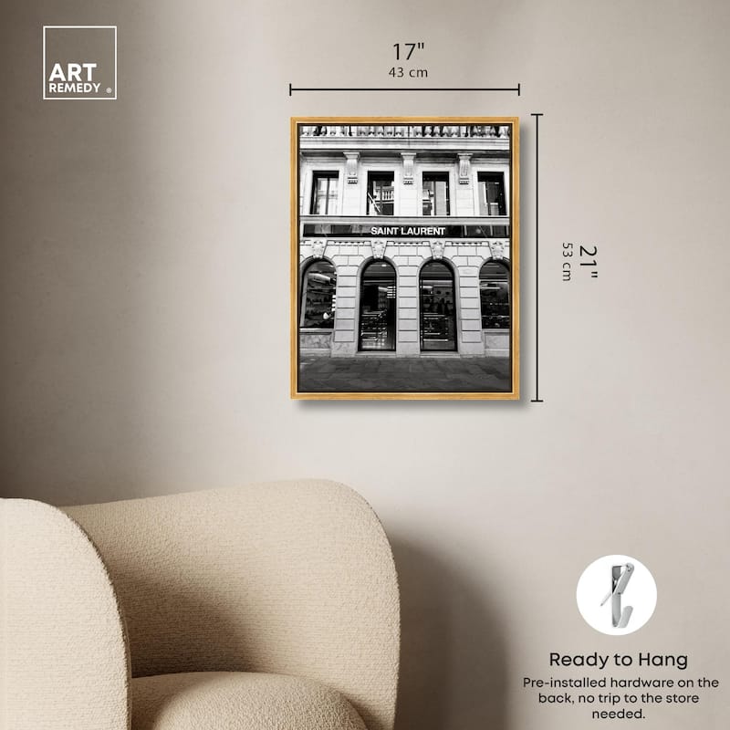 Glam Store front II Canvas by Art Remedy
