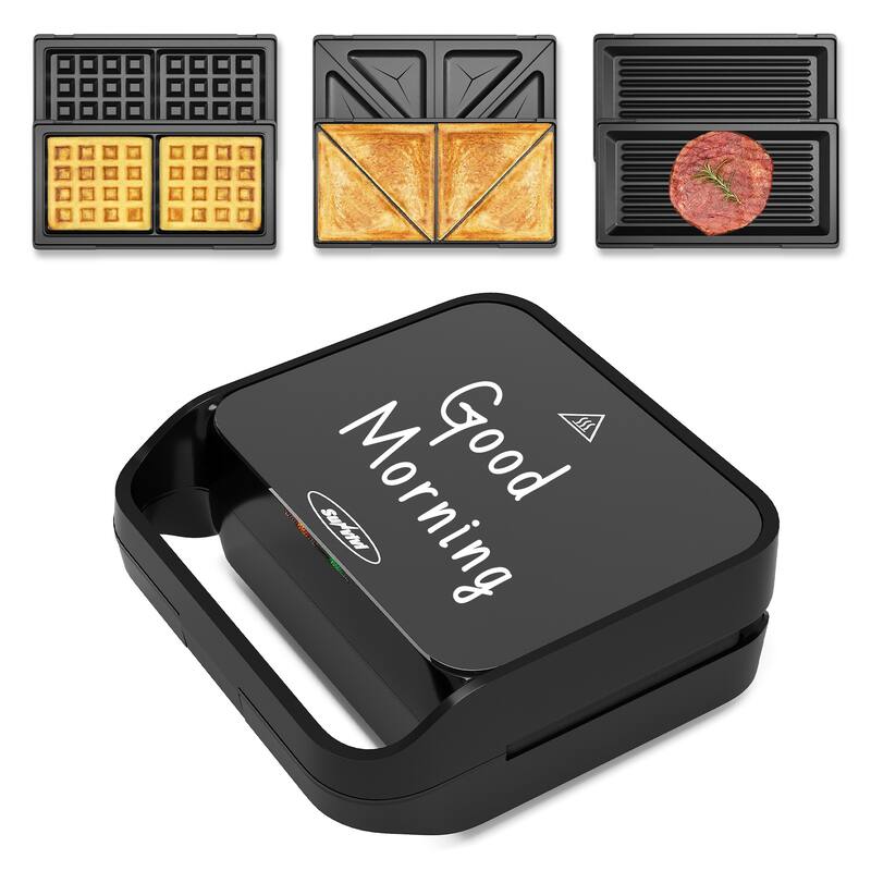 850W 3 in 1 Sandwich Maker - N/A