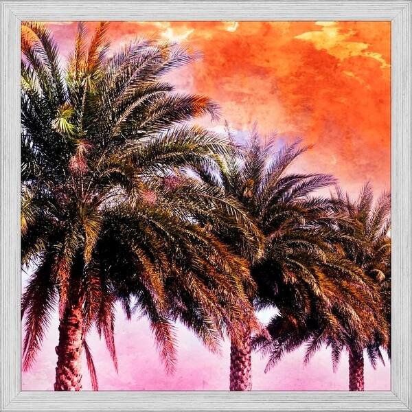 Shop Easy Art Prints Skip Nall S Hifi Palms I Premium Canvas Art