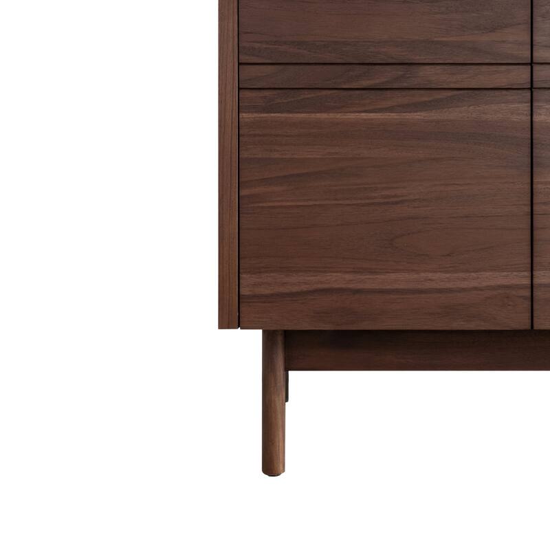 Avanity Carina Bathroom Vanity in Coffee Teak with Carrara White Marble Top