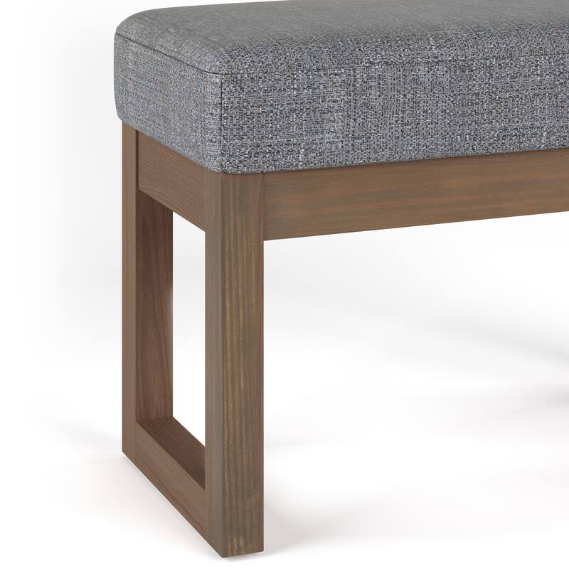 WYNDENHALL Madison 26 inch Wide Contemporary Rectangle Ottoman Bench
