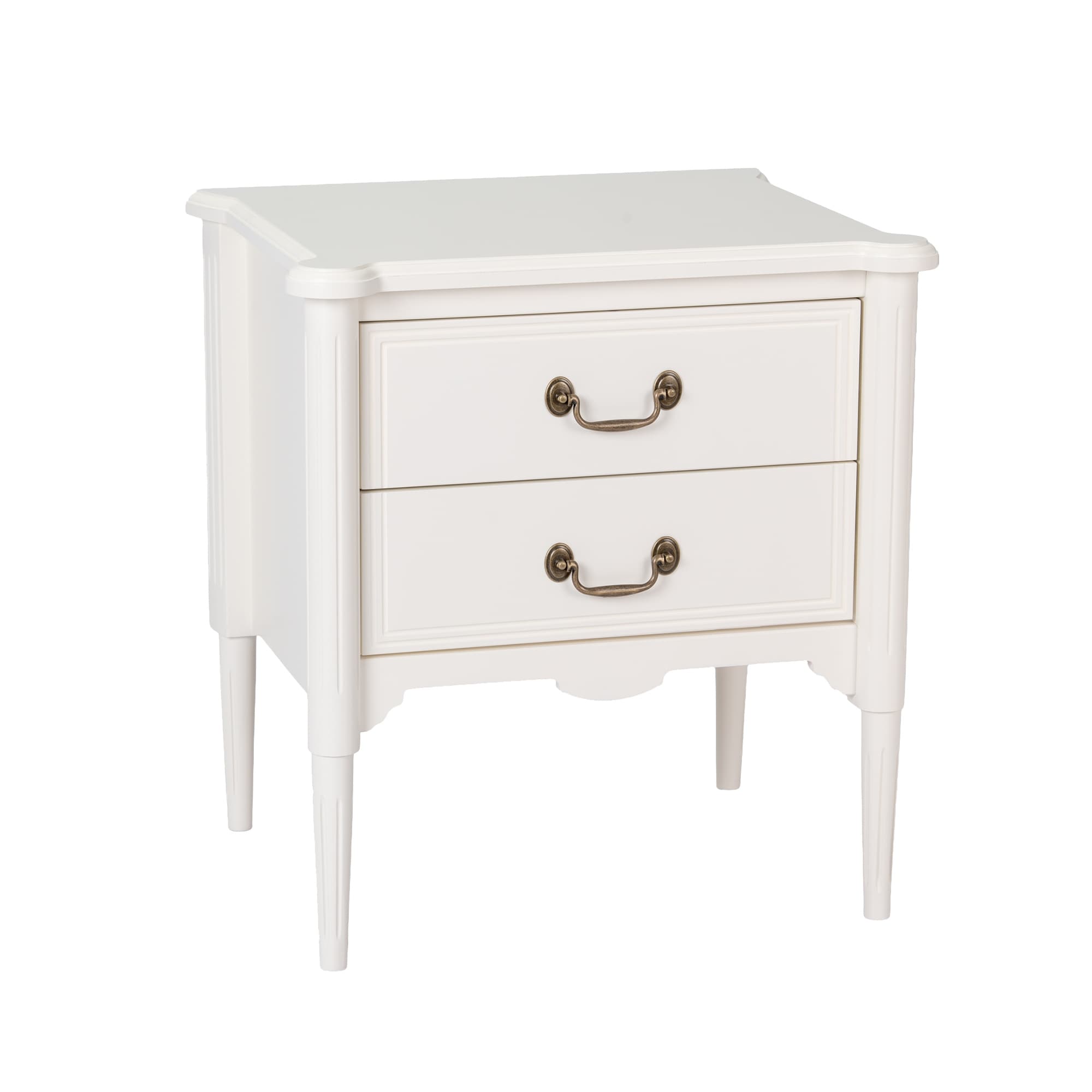 Design House Oxford End Table with Two Drawers