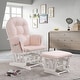 preview thumbnail 25 of 28, Rejoice Glider Rocking Chair with Ottoman