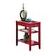 Copper Grove Aubrieta1 Drawer Chairside End Table with Shelves