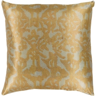 Artistic Weavers Ivona Traditional Mustard Feather Down or Poly Filled Throw Pillow 20-inch