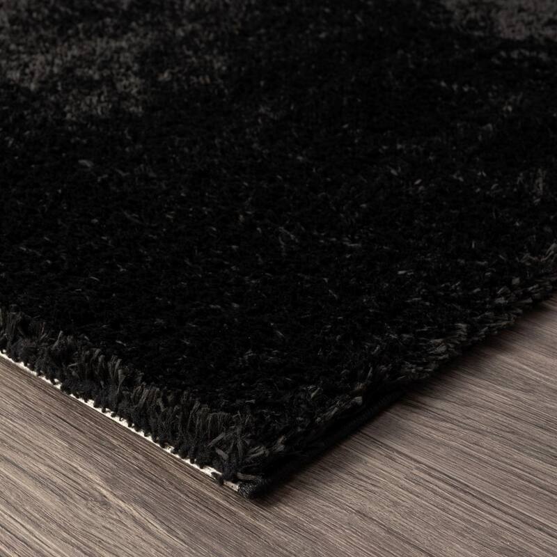 Luxe Weavers Solid Plush Shag Area Rug