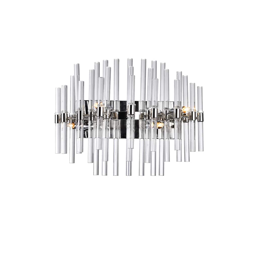 Miroir 4 Light 18in Polished Nickel Vanity Light - Polished Nickel