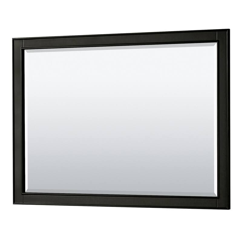 Deborah 48-inch Single Vanity, Quartz Top, 46-inch Mirror