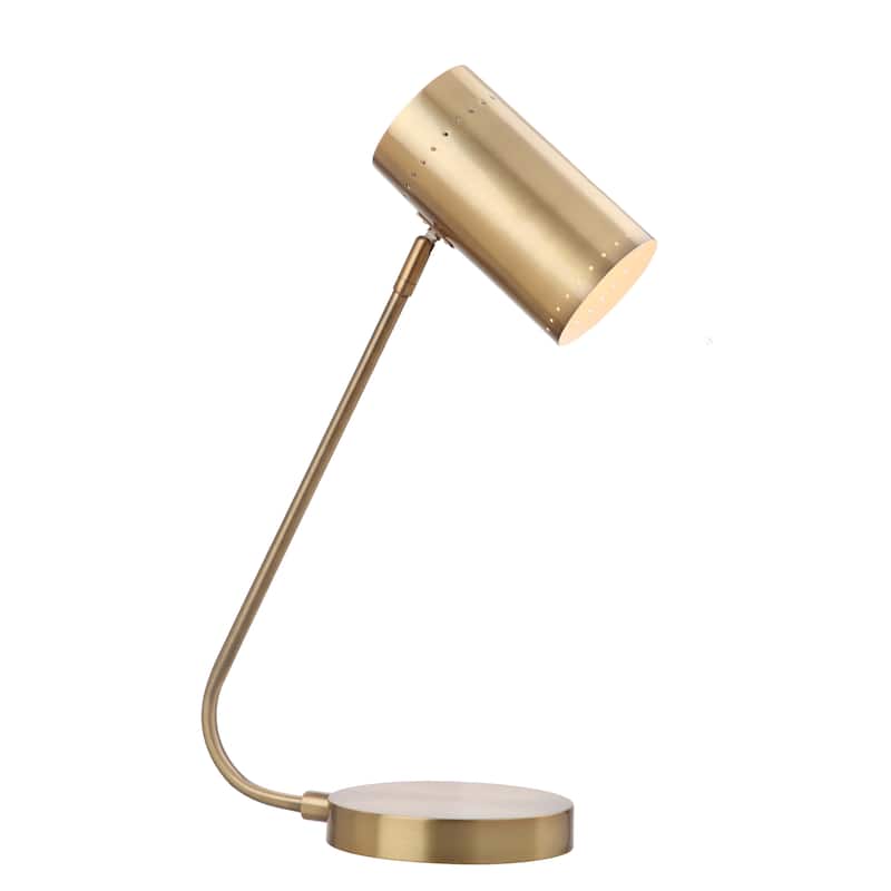 SAFAVIEH Lighting 23-inch Contemporary Crane Task LED Table Lamp.