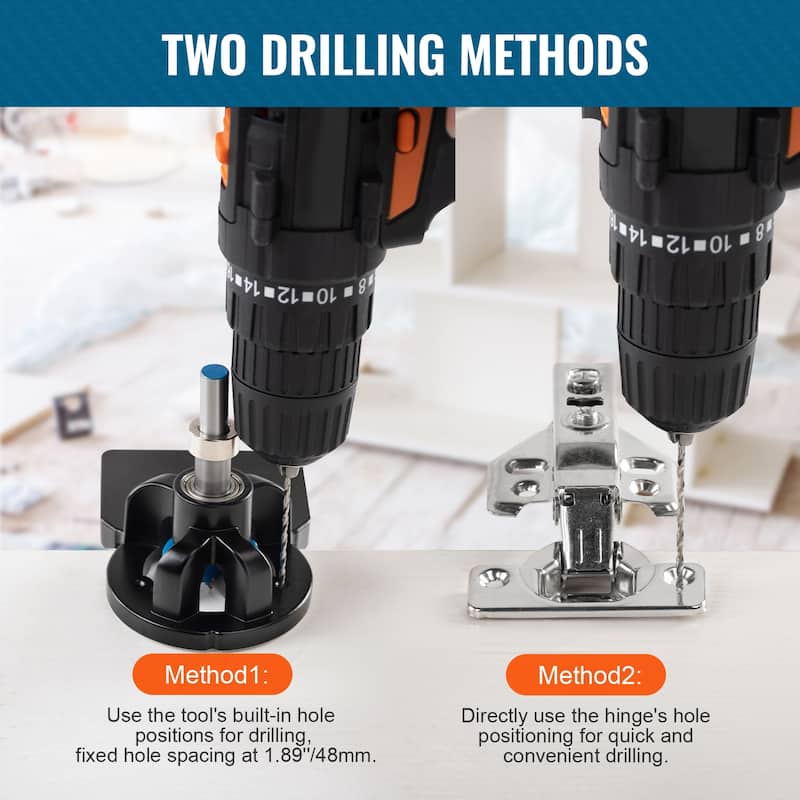 Door Hinge Jig for Door Hinge Groove and Door Lock Installation