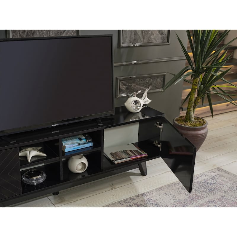 Linde Mid-century Modern TV Stand