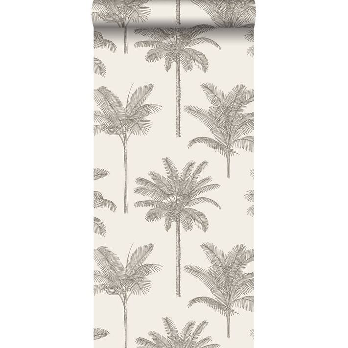 ESTA Home Taj Beige Palm Trees Wallpaper
