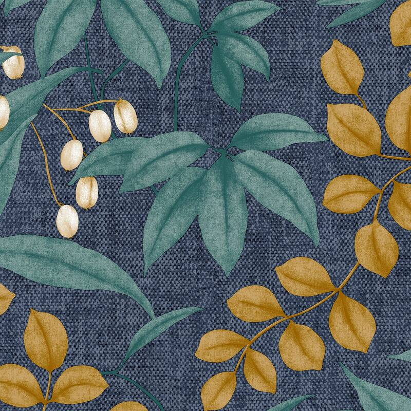 Persephone Navy and Ochre