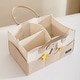 preview thumbnail 11 of 13, Sunveno Cartoon Diaper Storage Basket