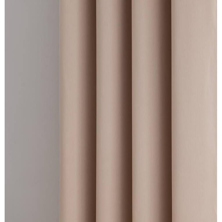 Home Sweet Home Dream Thermal Insulated Blackout Curtain Panels with Tie-Backs