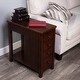 preview thumbnail 9 of 14, Kelton 4 Drawer Side Table Cappuccino