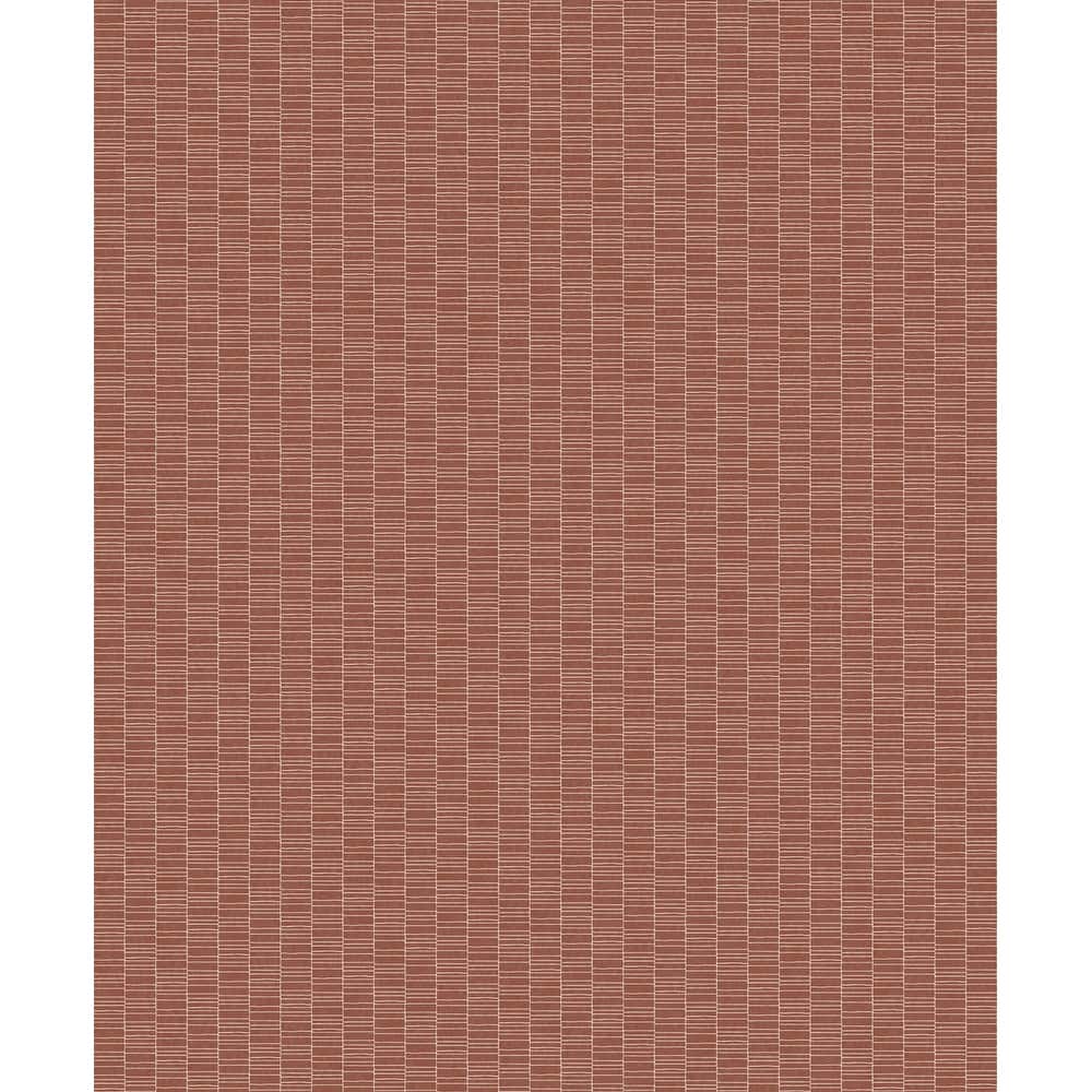 Seabrook Designs Deco Spliced Stripe Unpasted Wallpaper