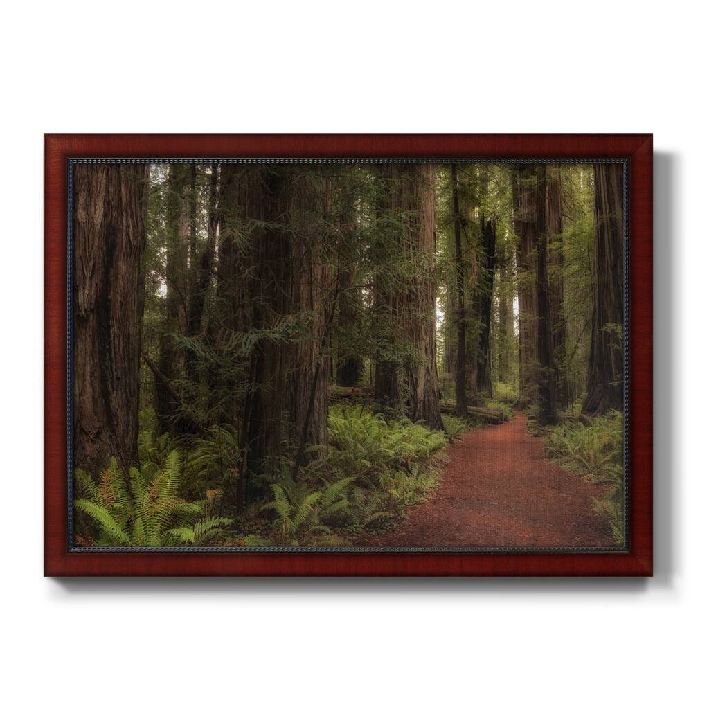 A Walk in the Woods I Premium Framed Canvas- Ready to Hang