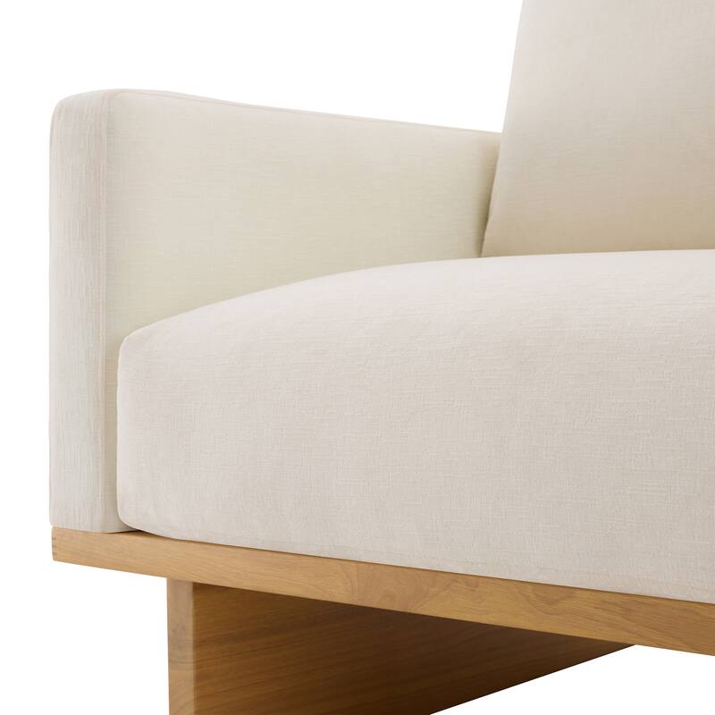 Modern Minimalist Accent Chair by Harper&Bright Designs