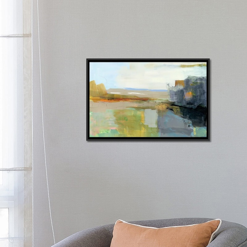 iCanvas "Summer Vibes" by Kathleen Robbins Framed Canvas Print