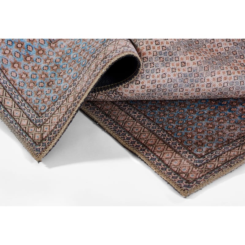 Momeni Afshar Polyester Floral Area Rug