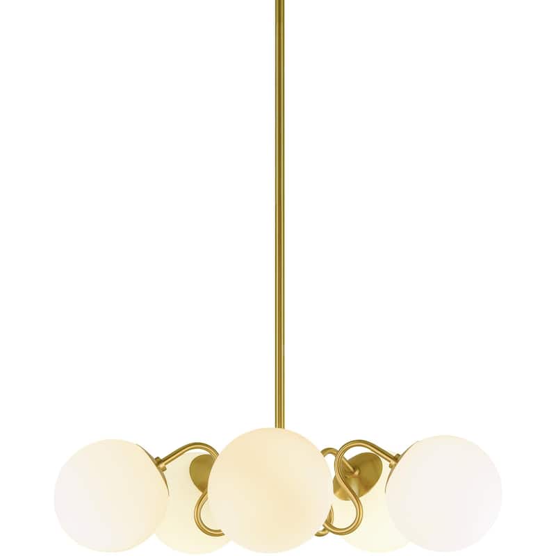 Livabliss Lunavia Traditional Pendant - 28"L x 28"W x 12"H