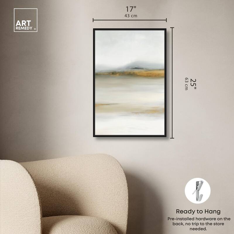 Misty Expanse II Canvas by Art Remedy